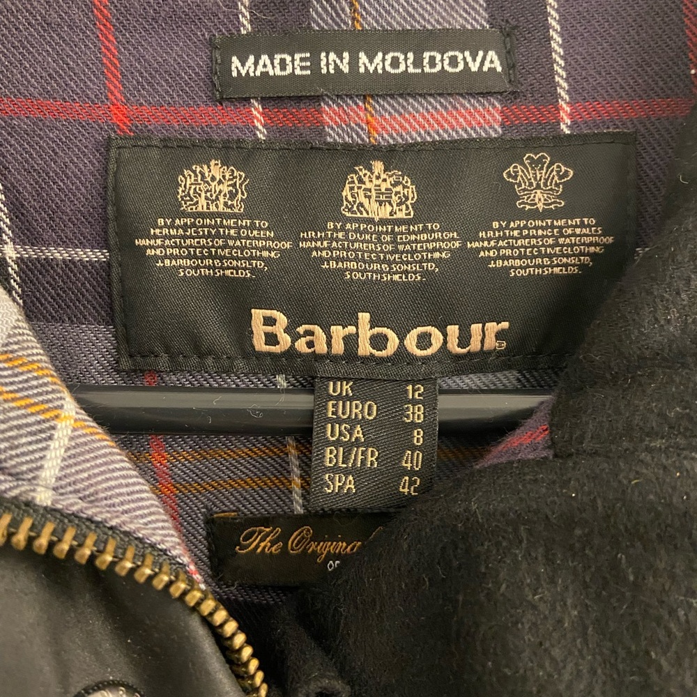 Barbour Lightweight Waxed Cotton Jacket - Picture 5 of 6